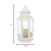 Vintage Small Victorian Lantern - Elegant Outdoor Decor for Home or Garden