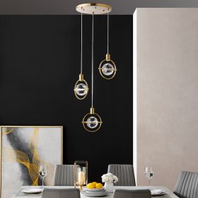 Hollywood Circle 3 Light Pendant