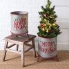 Set of Two Christmas Containers