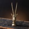 Gazelle Tabletop Figurine - Handcrafted African Wildlife Decor for Home or Office