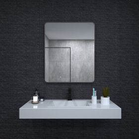 30 in. W x 36 in. H Rectangular Framed Wall Bathroom Vanity Mirror in Oil Rubbed Bronze