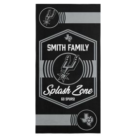 NBA San Antonio Spurs Dominion Personalized Beach Towel 30×60 Inches