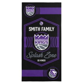 NBA Sacramento Kings Dominion Personalized Beach Towel 30×60 Inches