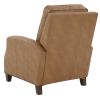 Jack Saddle Faux Leather Push Back Recliner