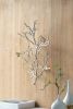 17x5.5x22" Metal Branch Wall Sculptures with Bird Accents