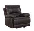 Global United Leather-Air Recliining Chair