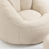 Bedding Bean Bag Sofa Chair High Pressure Foam Bean Bag Chair Adult Material with Padded Foam Padding Compressed Bean Bag With Footrest