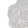 S/2 White Rose Hanging Wall Accents