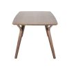 Folia Mid-Century Modern Dining Table in Walnut Wood by Lumisource