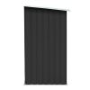 Garden Log Storage Shed Galvanized Steel 64.2"x32.7"x60.6" Anthracite