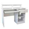 General Style Modern E1 15MM Chipboard Computer Desk White