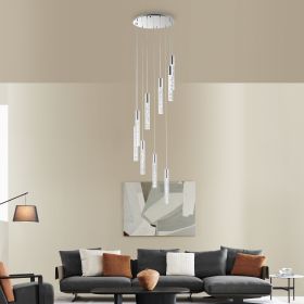 lighSparkling Night Cylinder Chandelier (Option: 9 Light)