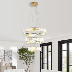 Boeseman's Colorful Chandelier (Option: 3 Tiers, Round)